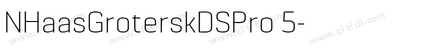 NHaasGroterskDSPro 5字体转换